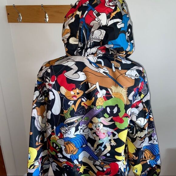 Looney Tunes X Members Only character pattern windbreaker jacket - NWT - Picture 9 of 16